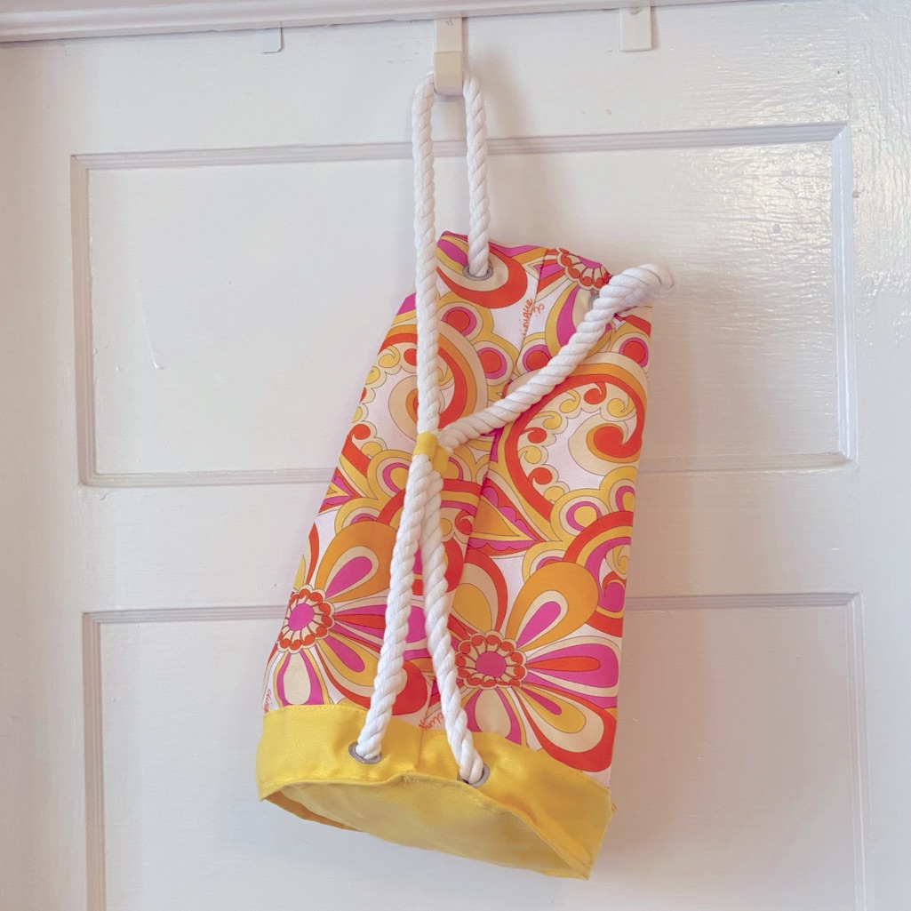 Clinique Retro Backpack Tote Nwt